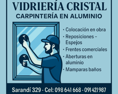 VIDRIERIA-CRISTAL